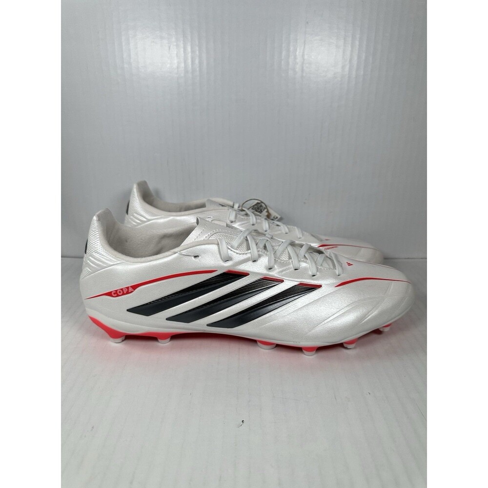 Size 12 adidas Copa Pure IV League Firm Ground Soccer Cleats Mens White Shoes - Picture 1 of 9